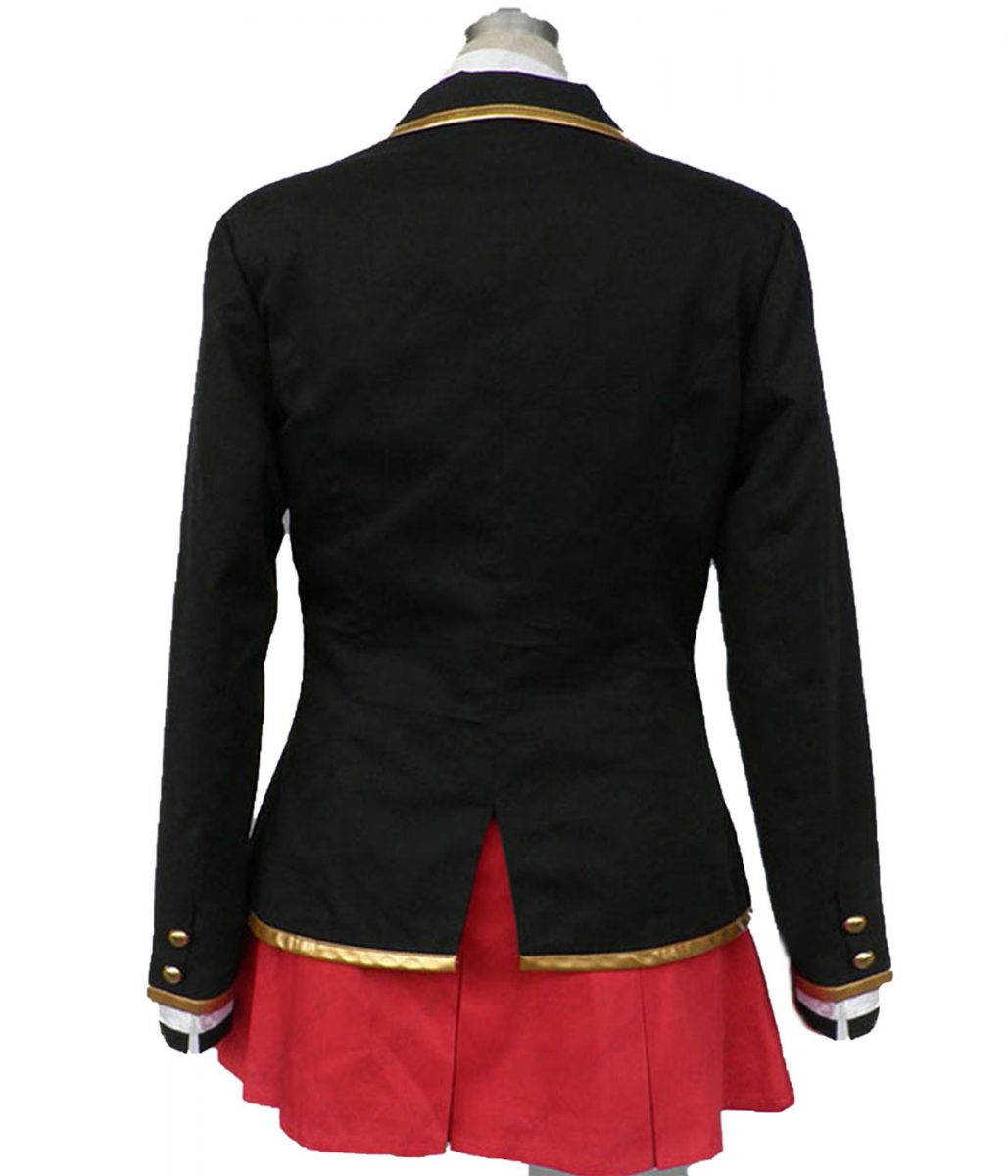 baka-and-test-shoko-kirishima-black-blazer-scaled