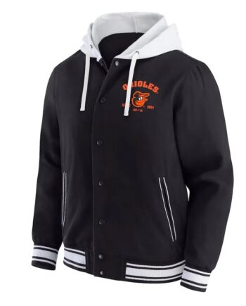 baltimore-orioles-black-hooded-jacket