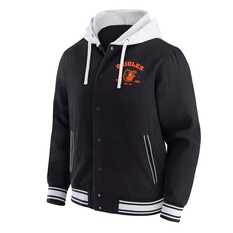 baltimore-orioles-black-hooded-jacket