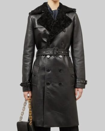 cara-delevingne-trench-leather-coat