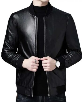 conner-kent-bomber-leather-jacket