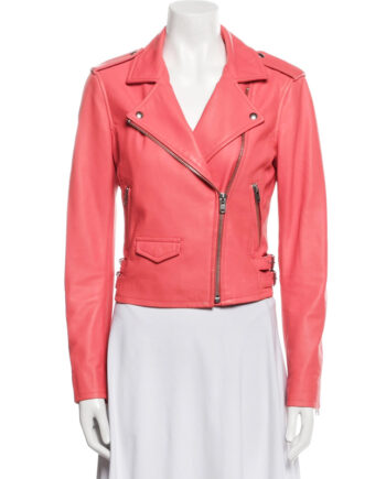 gigi-hadid-pink-leather-jacket