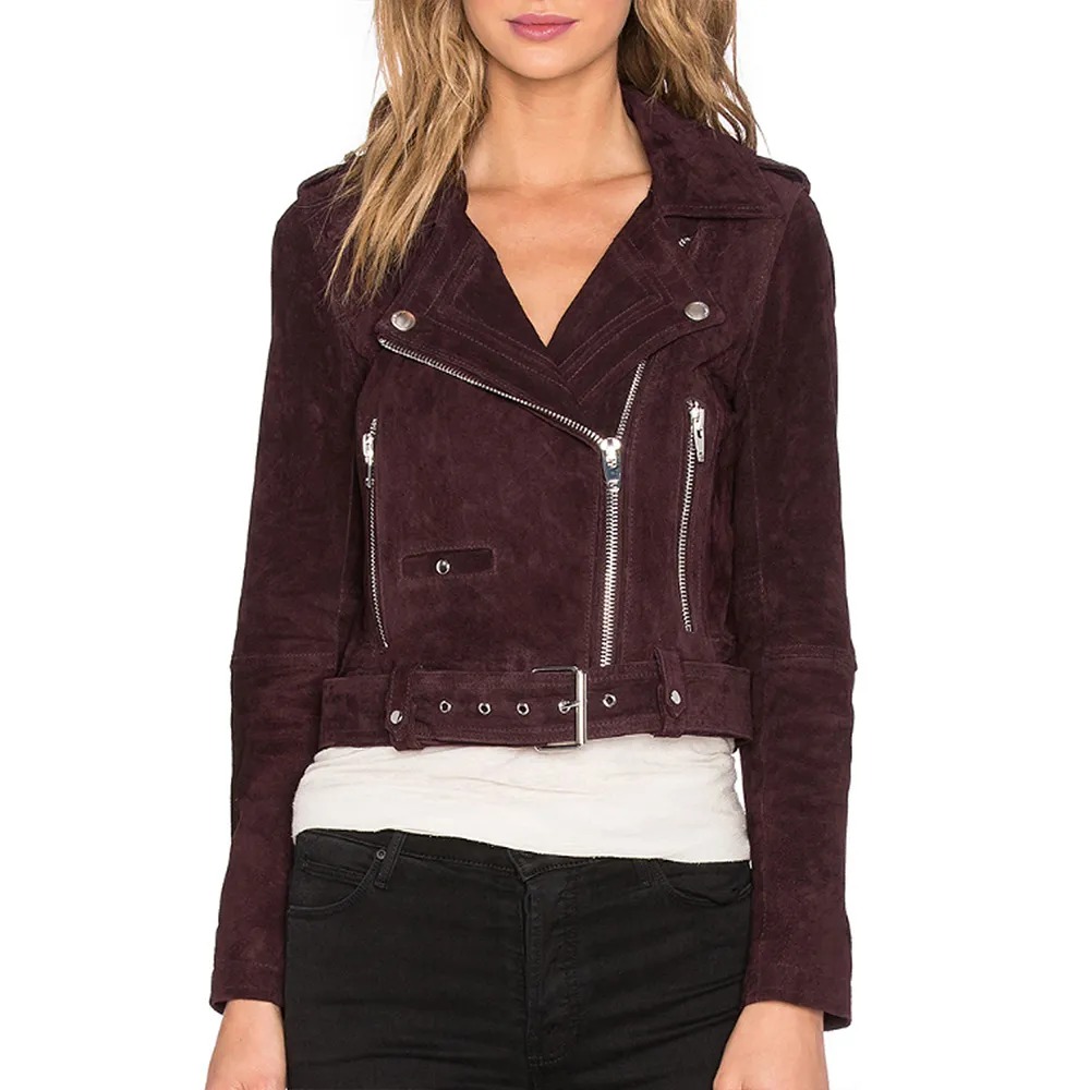 hanna-marin-brown-suede-jacket