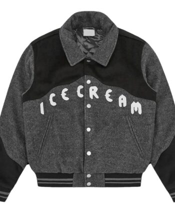 icecream-western-varsity-jacket