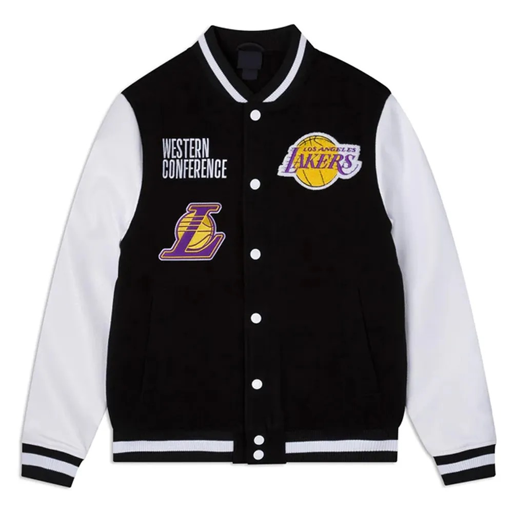 los-angeles-lakers-black-and-white-varsity-jacket