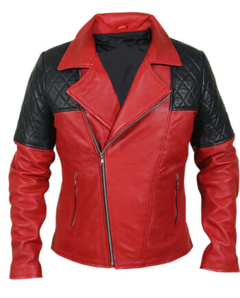 mens-red-leather-jacket-with-black-diamond-quilted-shoulders