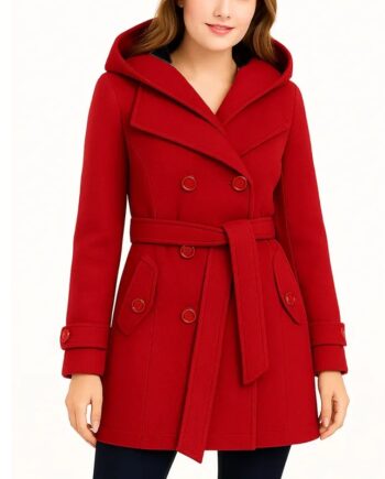 womens-red-double-breasted-belted-coat