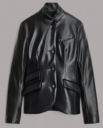 womens-slade-black-leather-blazer