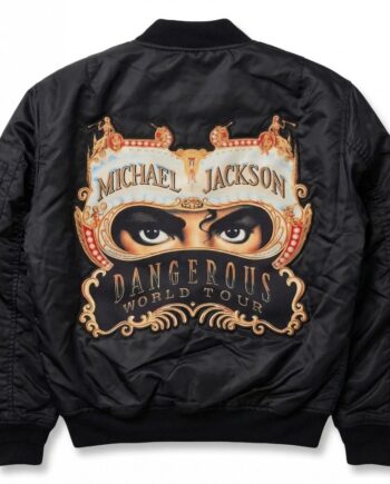 Michael Jackson Dangerous World Tour Flight Jacket
