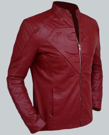 Superman Smallville Maroon Jacket