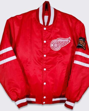 80’s Detroit Red Wings Campbell Red Bomber Jacket