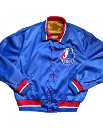 80’s Montreal Expos Blue Bomber Jacket