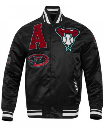 Arizona Diamondbacks Mashup Classic Rib Satin Jacket