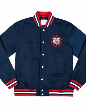 Arizona Wildcats Arched Navy Bomber Jacket