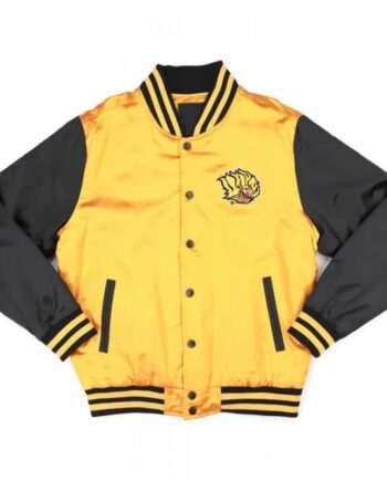 Arkansas Pine Bluff Gold and Black Baseball Jacket