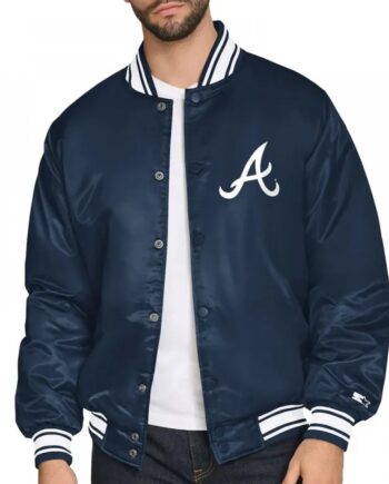 Atlanta Braves Home Plate Printed Graphic Jacket