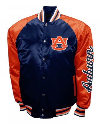 Auburn Tigers The Game Navy Satin Jacket
