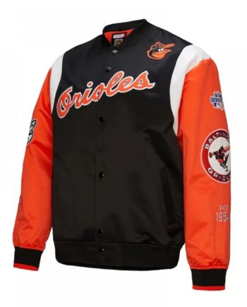 Baltimore Orioles Cooperstown Team Origins Satin Jacket