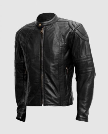 Black Soft Sheep Leather Jacket