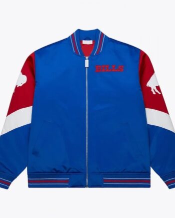 Buffalo Bills Throw It Back Heavyweight Satin Jacket