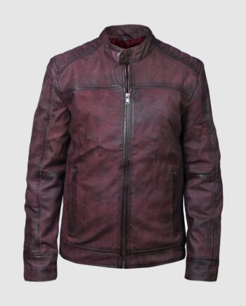 Burgundy Classic Waxed Jacket