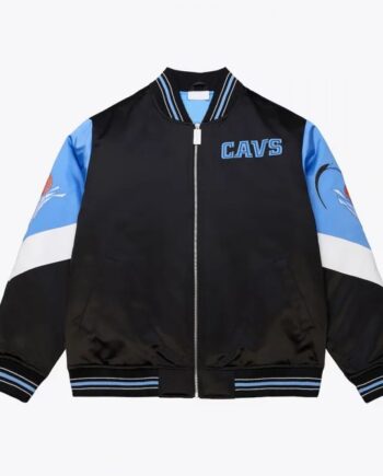 Cleveland Cavaliers Throw It Back Heavyweight Satin Jacket