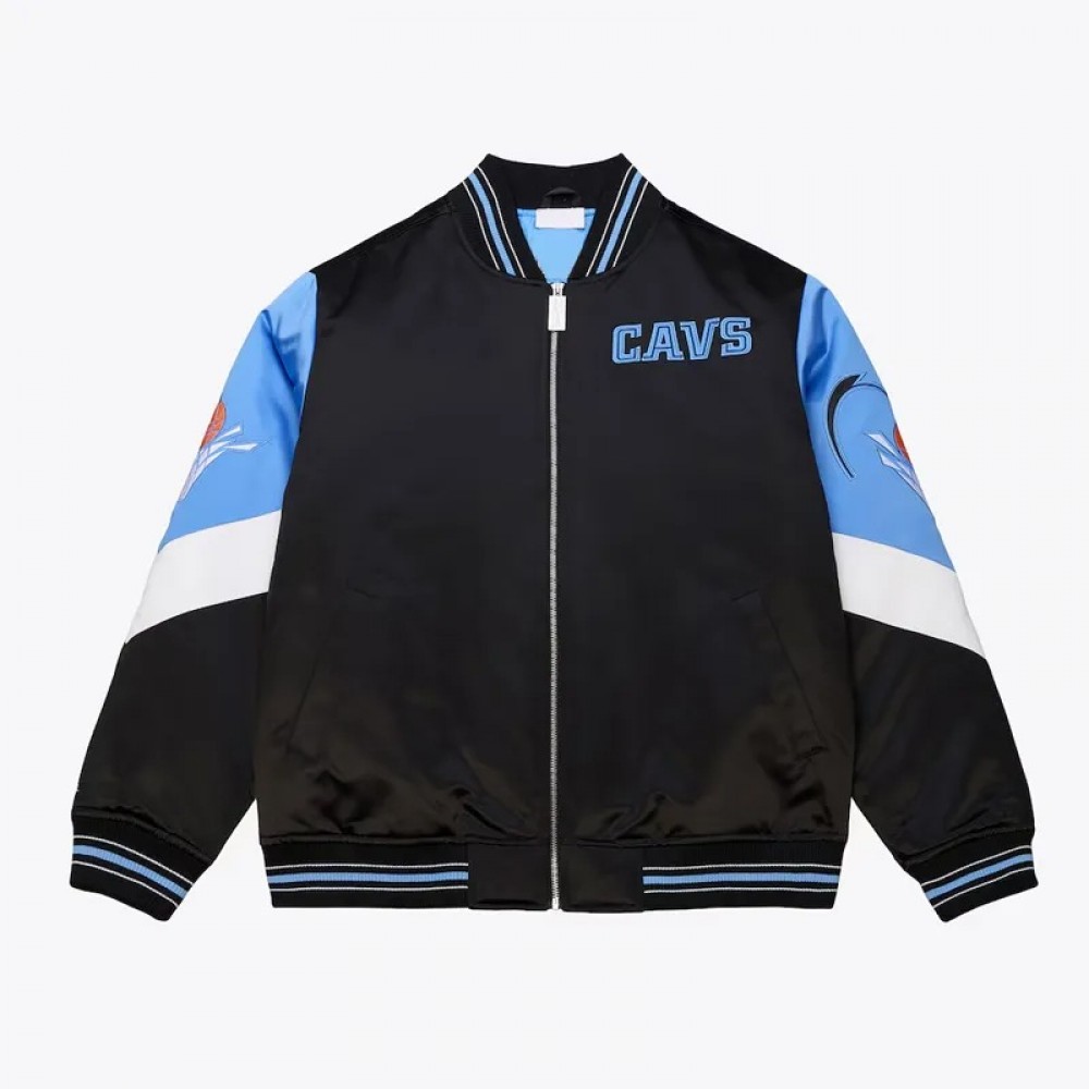 Cleveland Cavaliers Throw It Back Heavyweight Satin Jacket