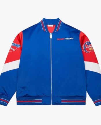 Denver Nuggets Throw It Back Heavyweight Satin Jacket