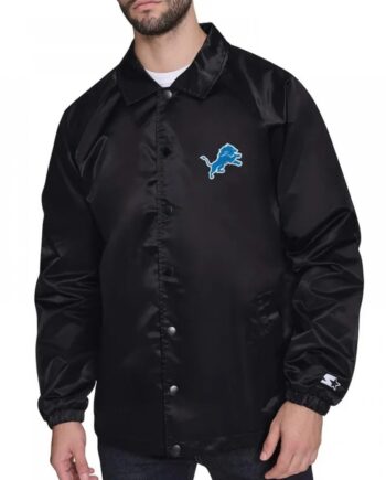 Detroit Lions Coaches Windbreaker Jacket