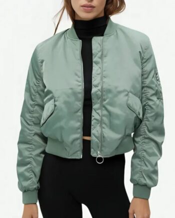 Emma Myers A Good Girl’s Guide to Murder Bomber Jacket