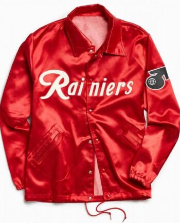 Field Flannels Seattle Rainiers Satin Windbreaker