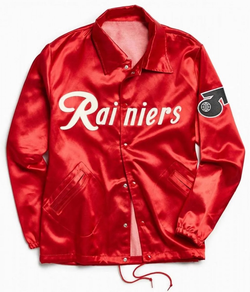 Field Flannels Seattle Rainiers Satin Windbreaker