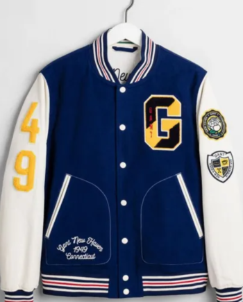Gant The Gant Spring Blue Jacket