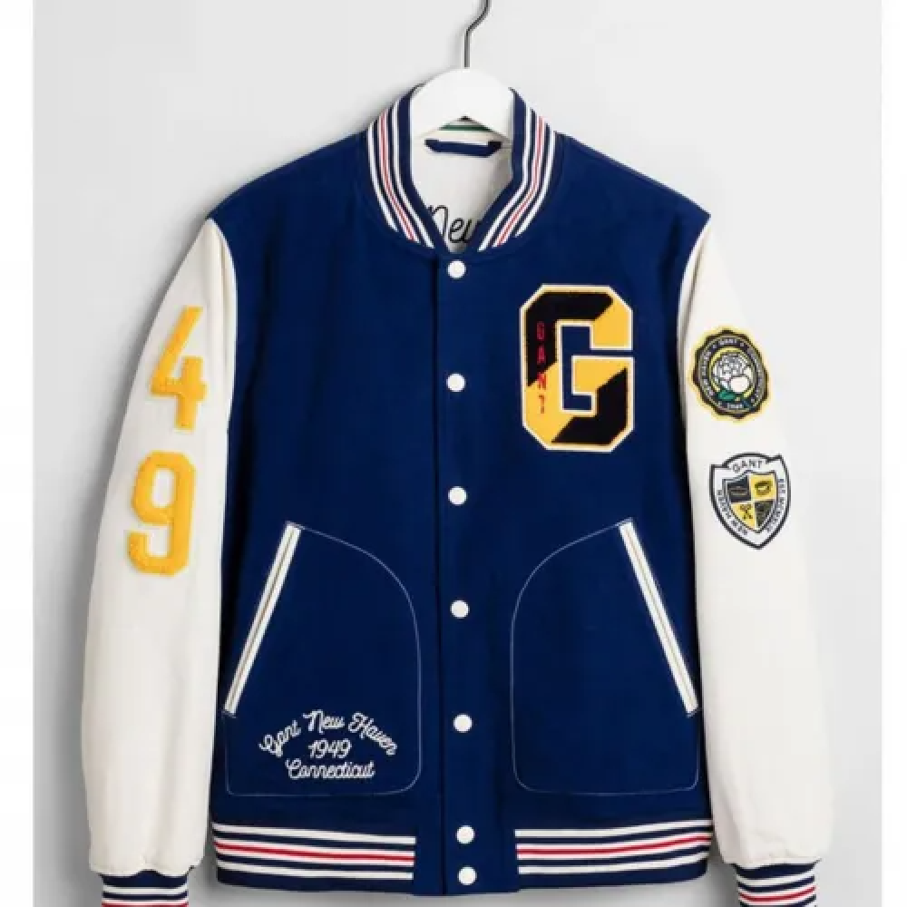Gant The Gant Spring Blue Jacket