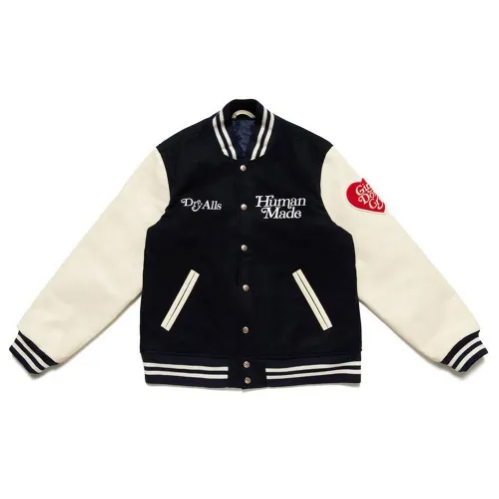 Girls Don’t Cry Human Made Dry Alls Varsity Jacket