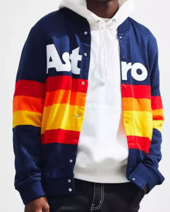 Houston Astros 1986 Blue Bomber Sweater
