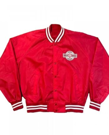IU Red Bomber Jacket