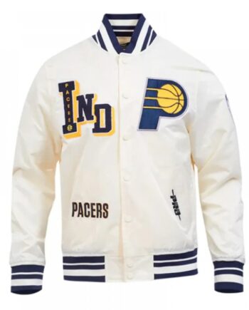Indiana Pacers Best of Classic Rib Satin Jacket