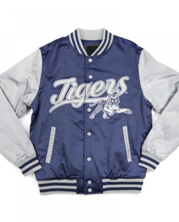 Jackson State Navy and Light Gray Jacket