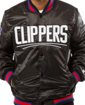 LA Clippers Starter Bomber Jacket