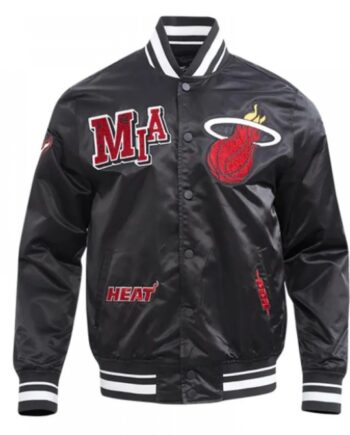Miami Heat Best of Classic Rib Satin Jacket