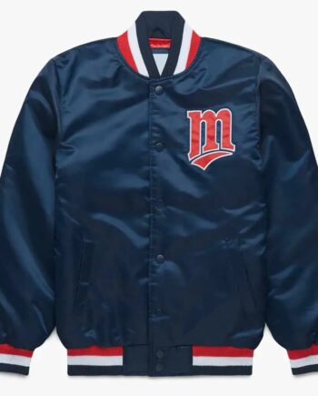 Minnesota Twins Classic Navy Satin Jacket