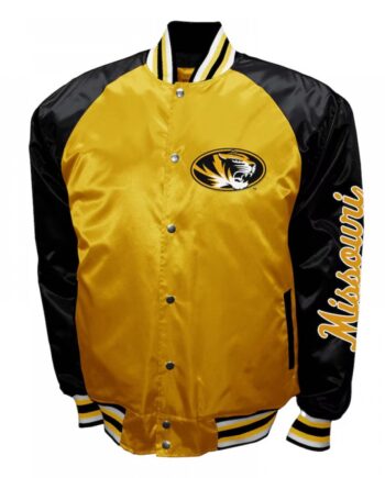 Missouri Tigers The Game Gold Satin Jacket