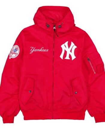 NY Yankees Historic L-2B Hooded Bomber Jacket