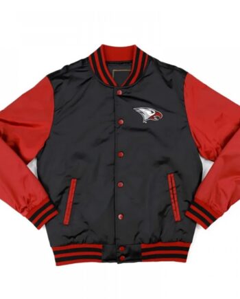 North Carolina Central Black and Red Baseball Jacket