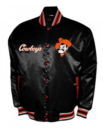 Oklahoma State Cowboys Club Satin Jacket