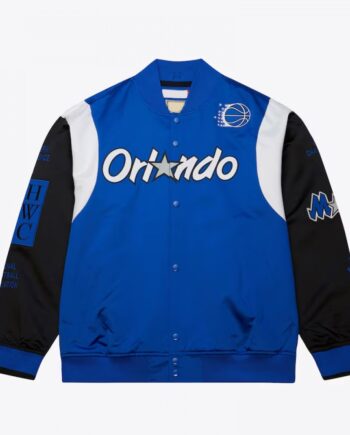 Orlando Magic Team Origins Royal Satin Jacket