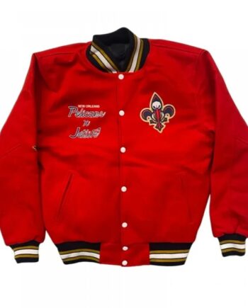 Pelicans Jet Life Red Jacket