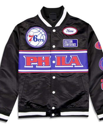 Philadelphia 76ers Rally Drive Jacket 2024