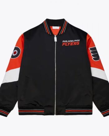 Philadelphia Flyers Throw It Back Heavyweight Satin Jacket